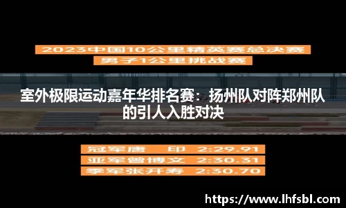 室外极限运动嘉年华排名赛：扬州队对阵郑州队的引人入胜对决